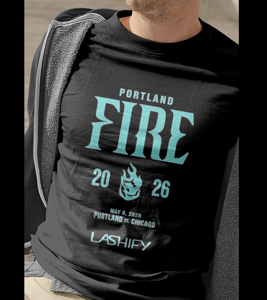 Portland Fire 2026 May 9 Portland Vs Chicago Lashify T-Shirt