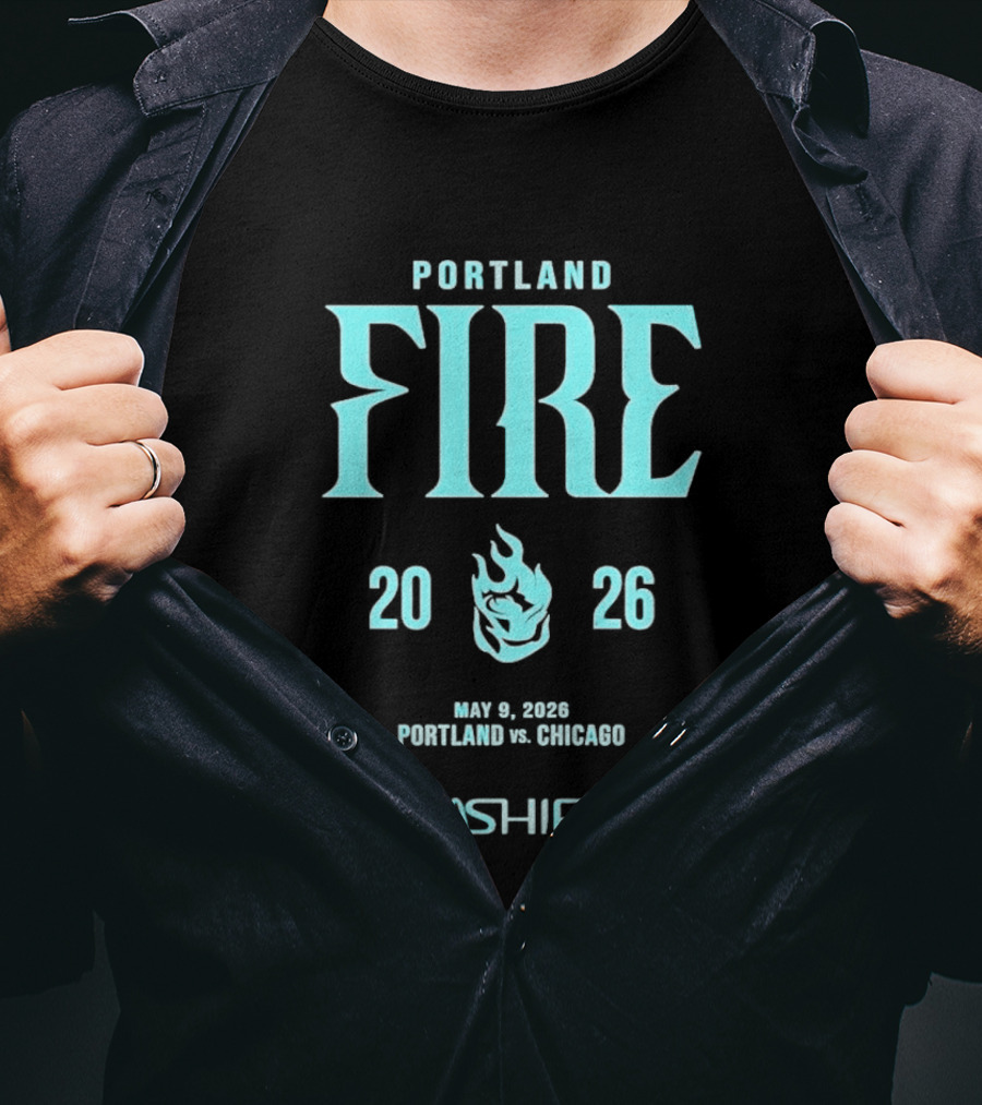 Portland Fire 2026 May 9 Portland Vs Chicago Lashify T-Shirt