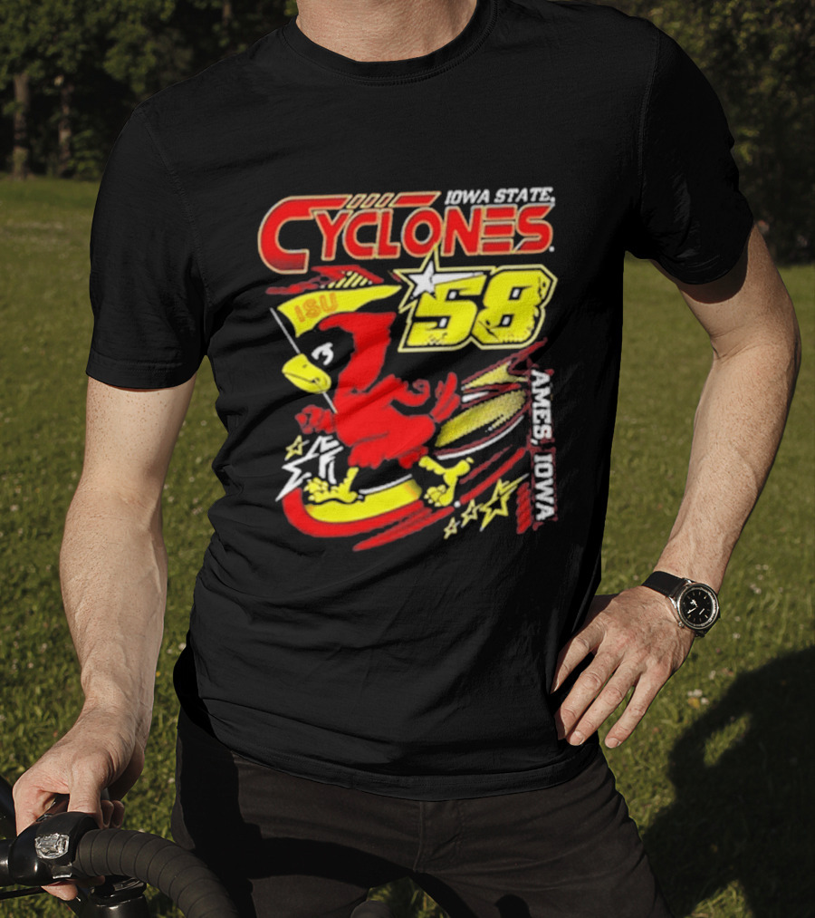 Iowa State Cyclones ISU 58 Ames Iowa T-Shirt