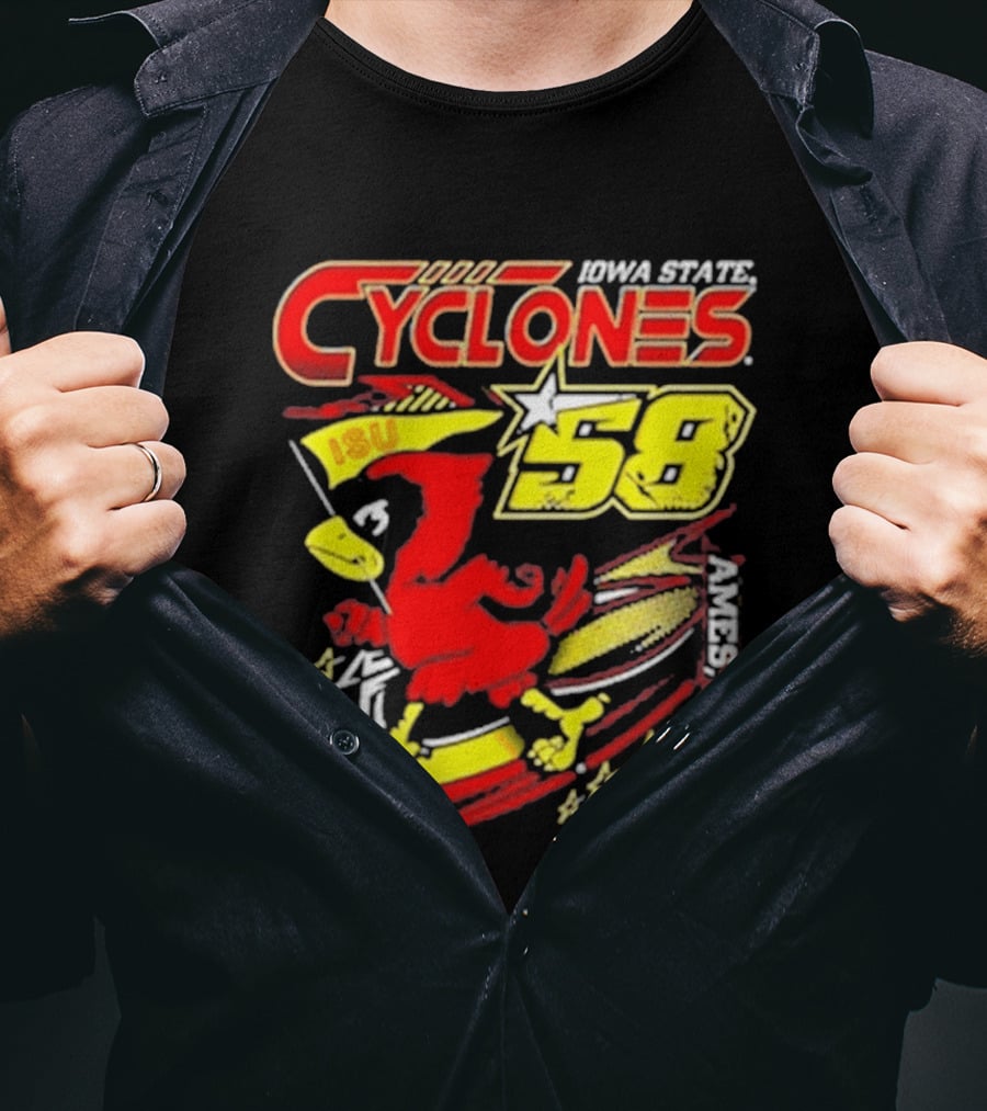 Iowa State Cyclones ISU 58 Ames Iowa T-Shirt