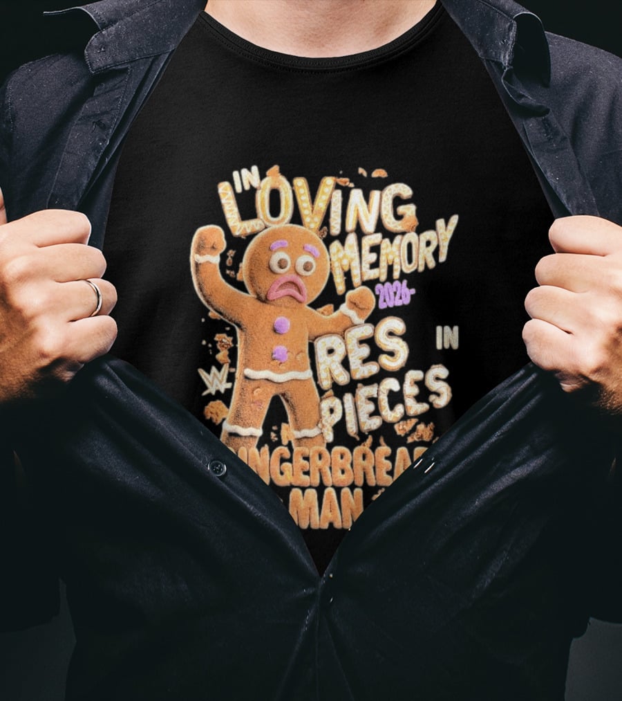 Sami Zayn Gingerbread In Loving Memory T-Shirt