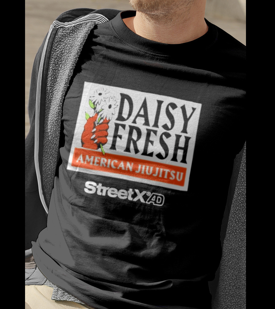 Daisy Fresh American Jiu Jitsu StreetxAD Collaboration T-Shirt