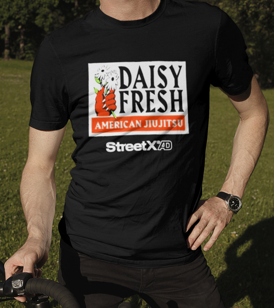 Daisy Fresh American Jiu Jitsu StreetxAD Collaboration T-Shirt