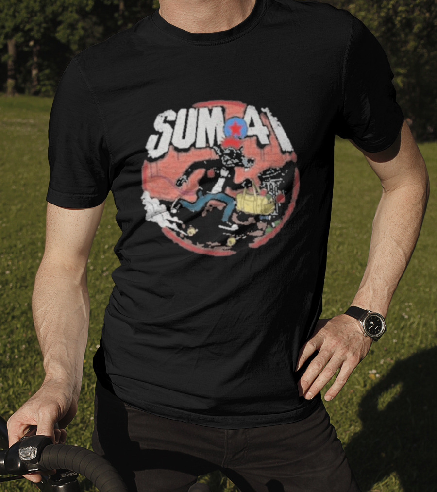 Sum 41 Rat Street Art Comic T-Shirt