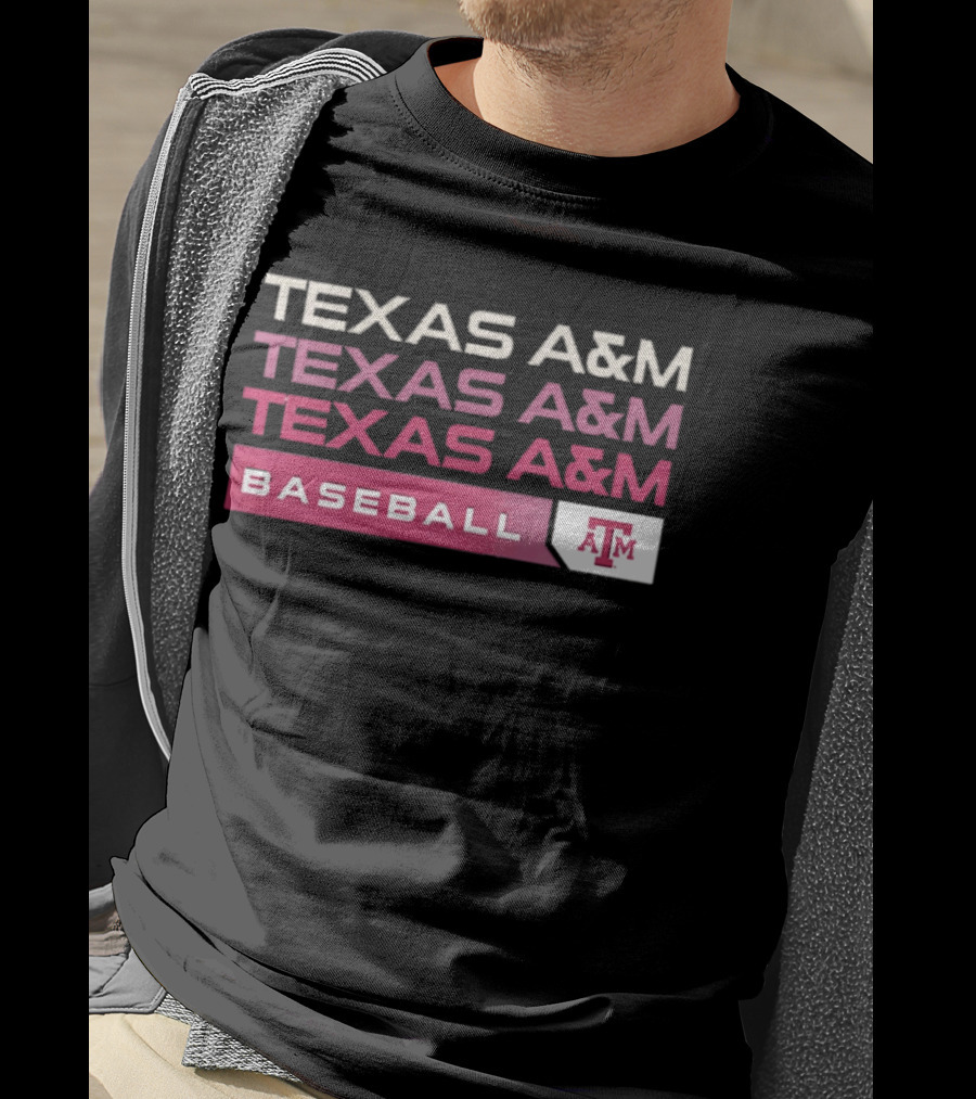 Texas A&M Aggies Baseball Tri Blend 2026 T-Shirt
