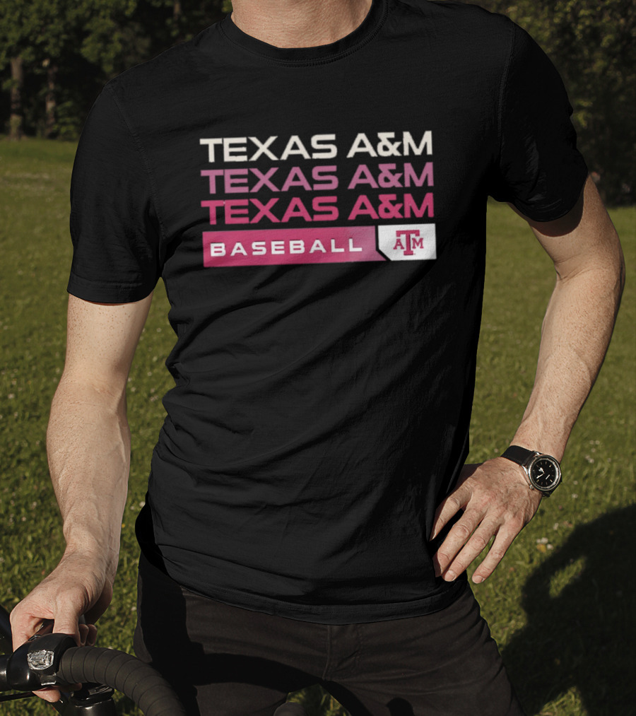 Texas A&M Aggies Baseball Tri Blend 2026 T-Shirt