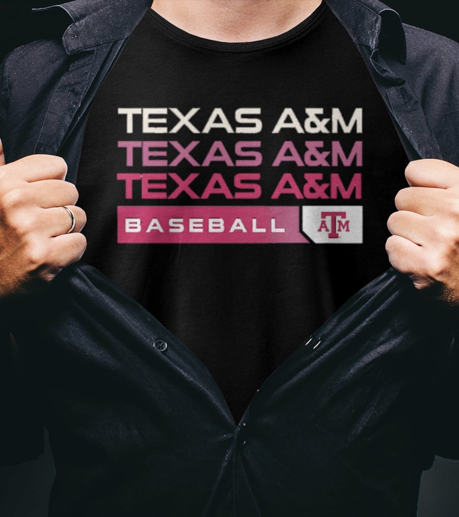 Texas A&M Aggies Baseball Tri Blend 2026 T-Shirt