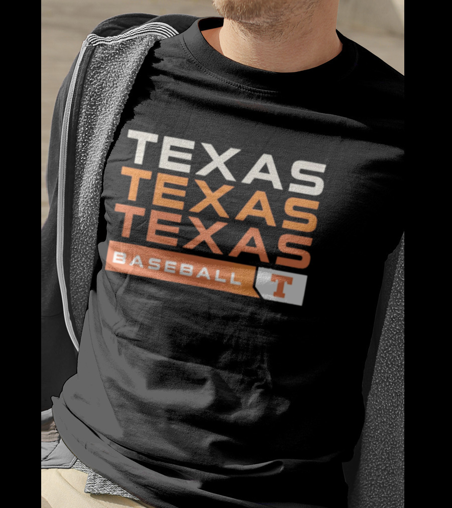 Texas Longhorns Texas Texas Texas Baseball 2026 T-Shirt