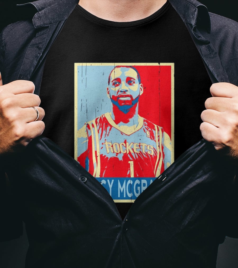 Tracy McGrady Rockets Houston NBA Basketball T-Shirt
