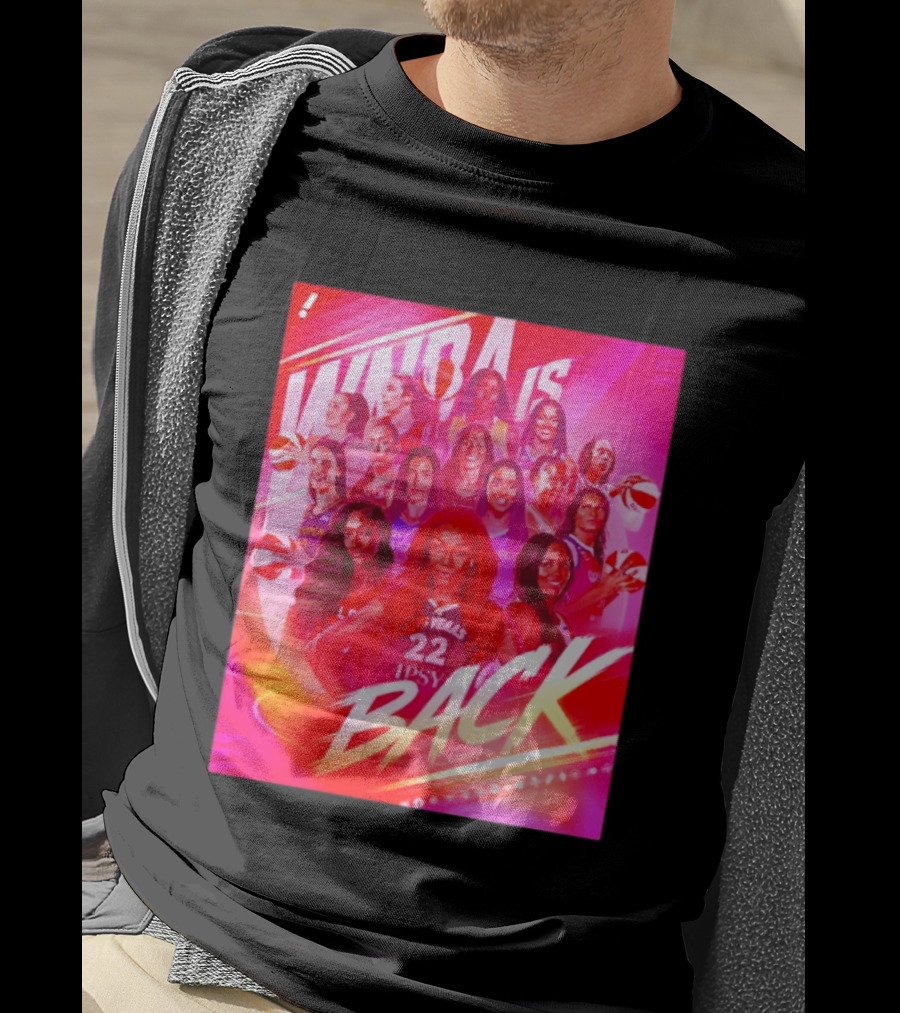 WNBA Is Back 30th Season Highlights Las Vegas Basketball Stars T-Shirt