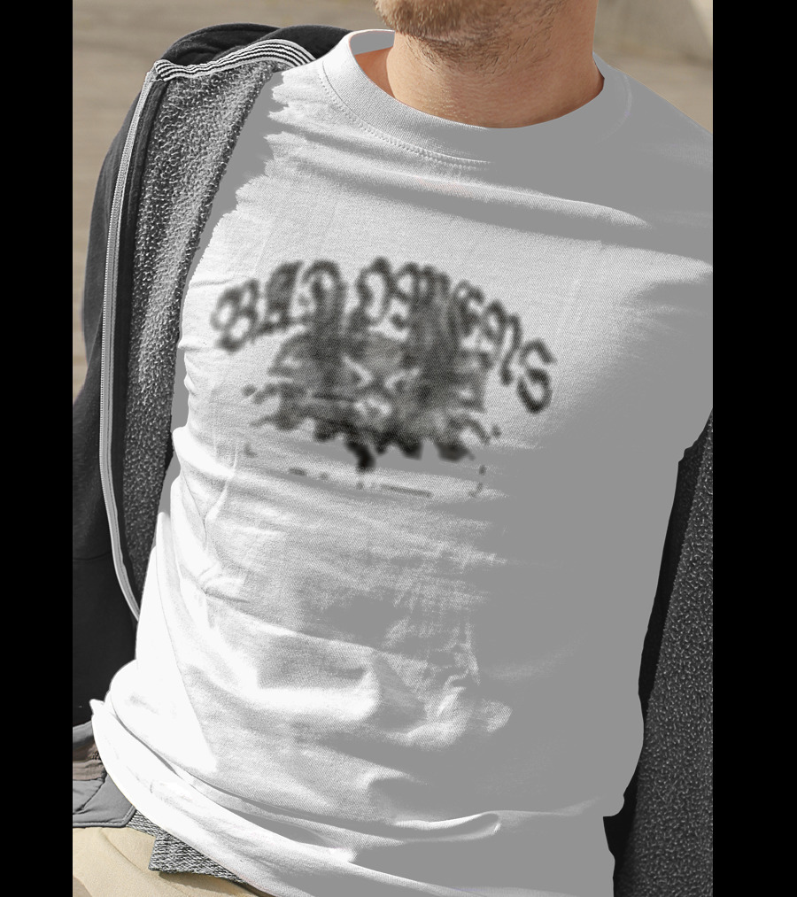 Bad Omen Cerberus Mythical Creature Three Headed Dog T-Shirt