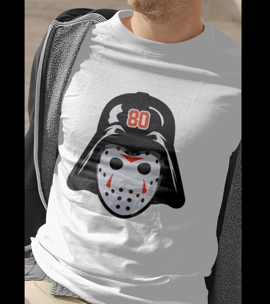 Dan Vladar Darth Vladar Mask 80 Philadelphia Flyers Hockey T-Shirt