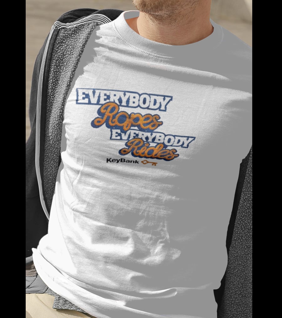 Everybody Ropes Everybody Rides KeyBank Buffalo Sabres NHL Hockey T-Shirt