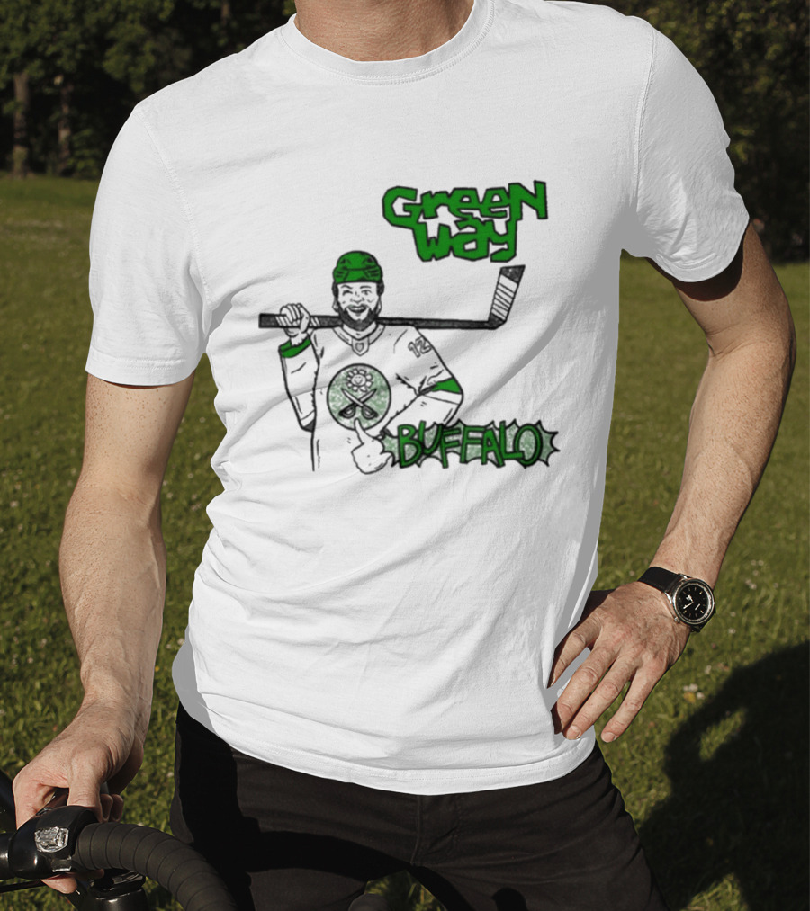 Green Way Hockey Buffalo Player T-Shirt
