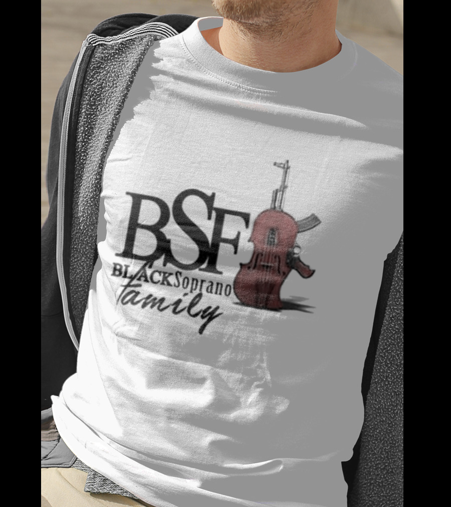 BSF Black Soprano Family Violin T-Shirt