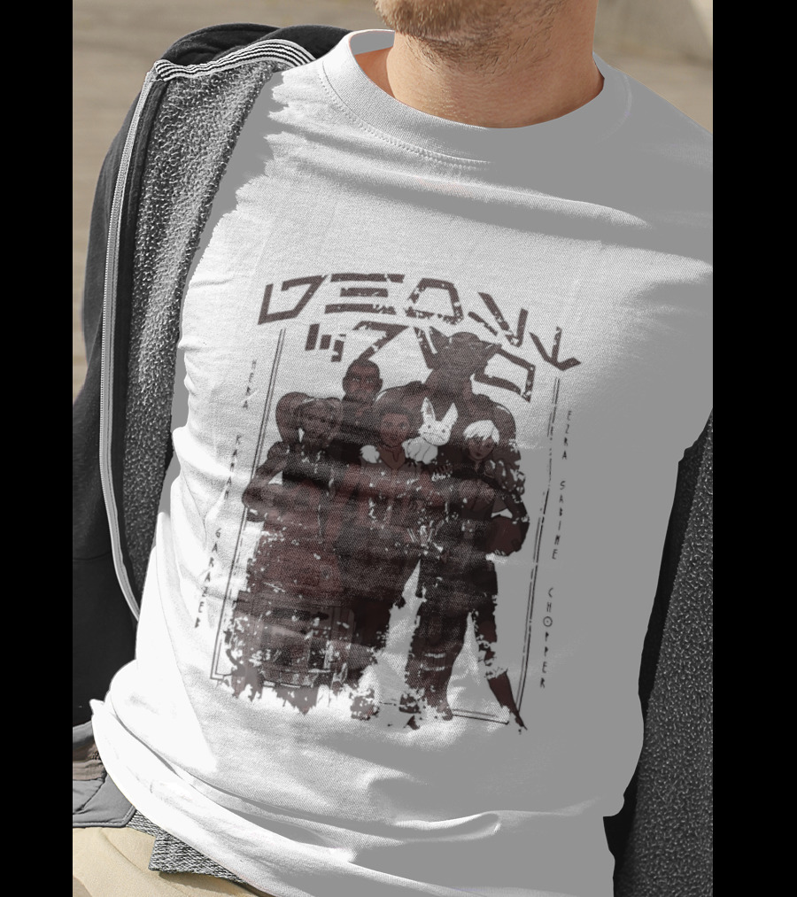 Heroes Villains Star Wars Rebels Ghost Crew Mural Visuals T-Shirt