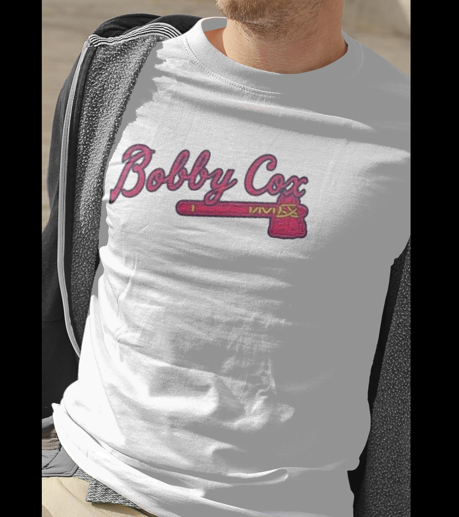 In Memory Of Bobby Cox Edition Baseball Tribute With Iconic Bat And Jersey T-Shirt