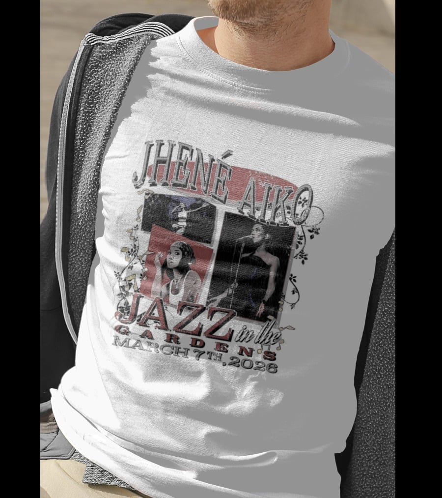 Jhene Aiko Jazz In The Gardens March 7 2026 Event T-Shirt