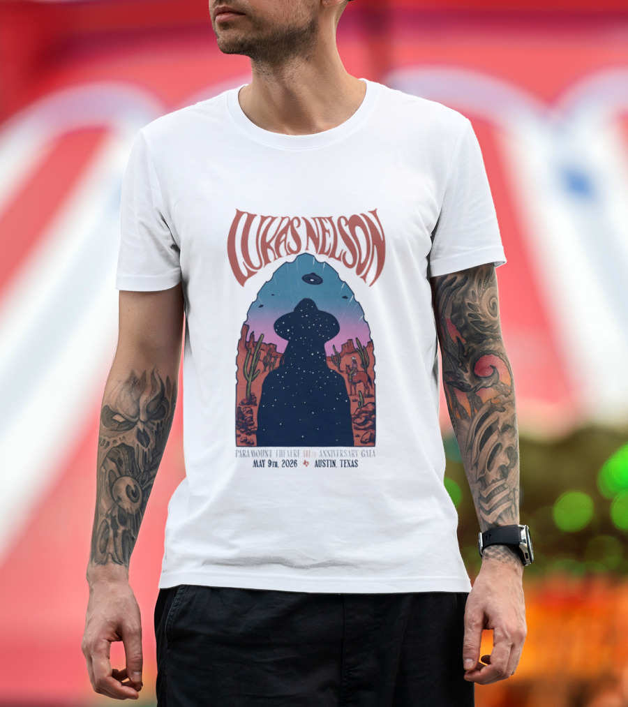 Lukas Nelson 60th Anniversary Show May 9 2026 Austin Texas T-Shirt