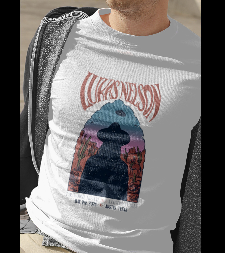 Lukas Nelson 60th Anniversary Show May 9 2026 Austin Texas T-Shirt