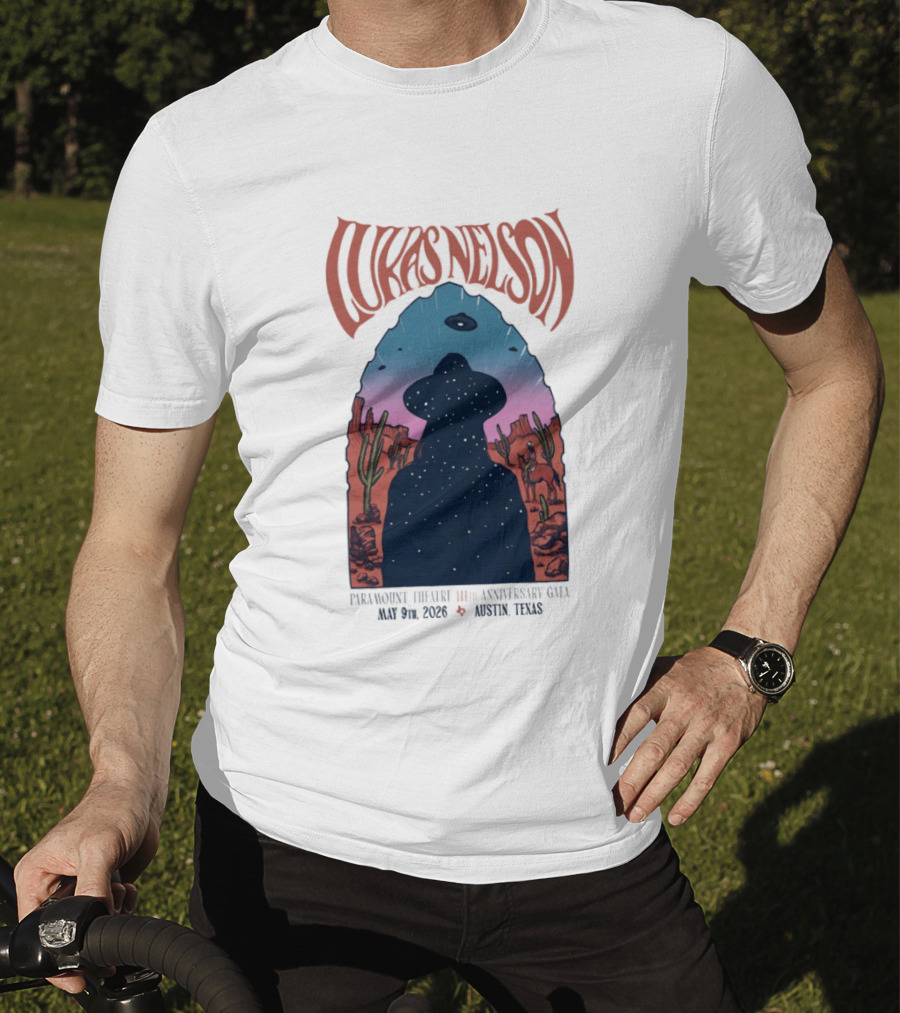 Lukas Nelson 60th Anniversary Show May 9 2026 Austin Texas T-Shirt