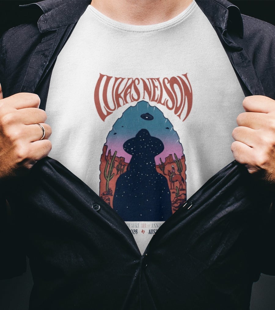 Lukas Nelson 60th Anniversary Show May 9 2026 Austin Texas T-Shirt