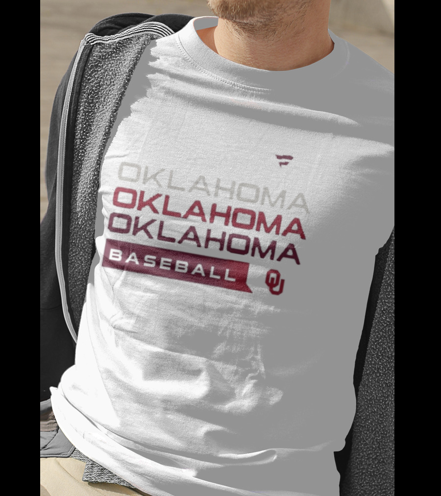 Oklahoma Baseball Tri Blend Fan Gear T-Shirt