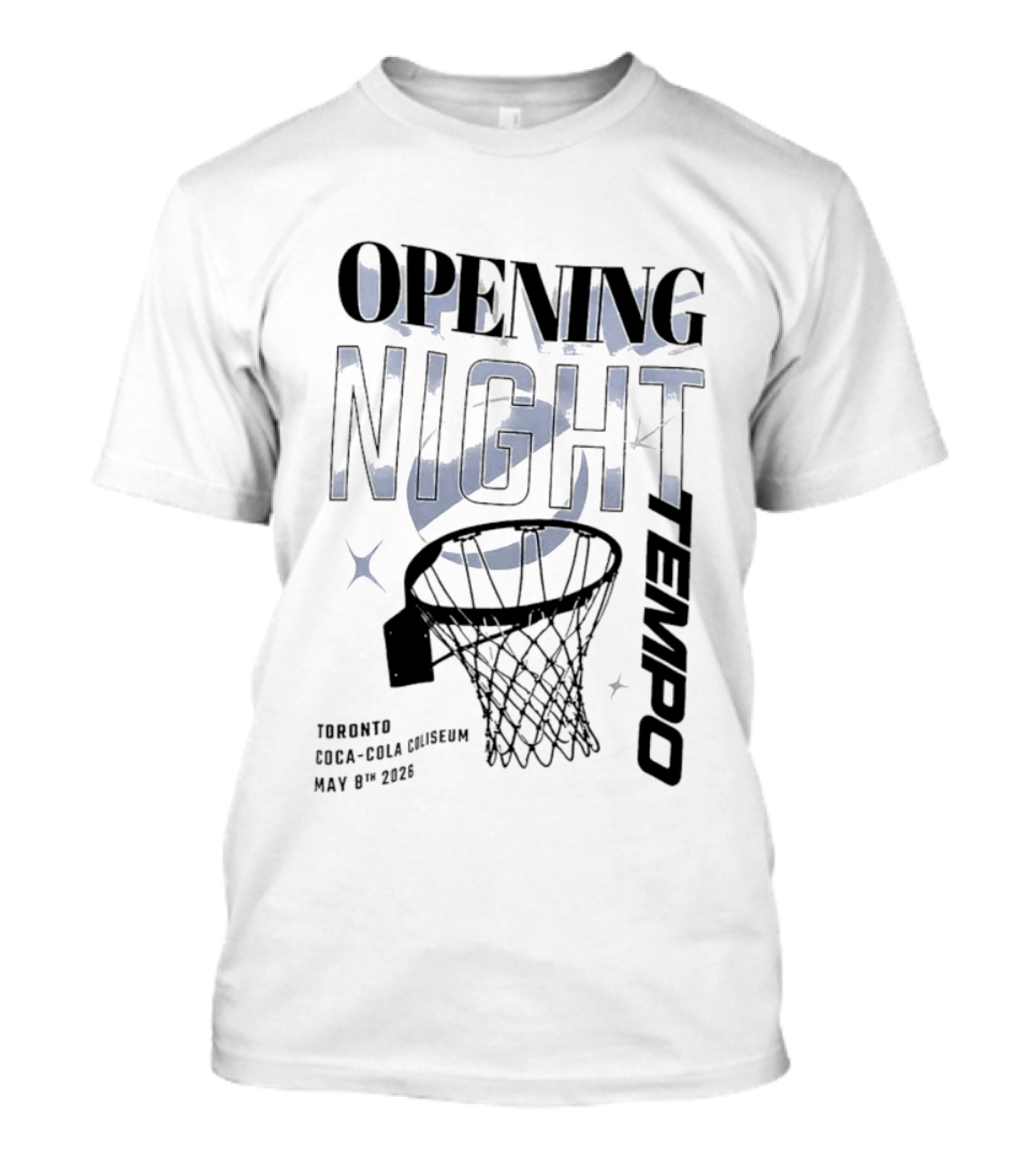 Opening Night Toronto Tempo WNBA Coca Cola Coliseum May 8th 2026 T-Shirt