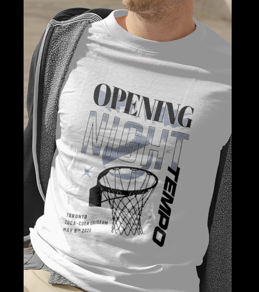 Opening Night Toronto Tempo WNBA Coca Cola Coliseum May 8th 2026 T-Shirt