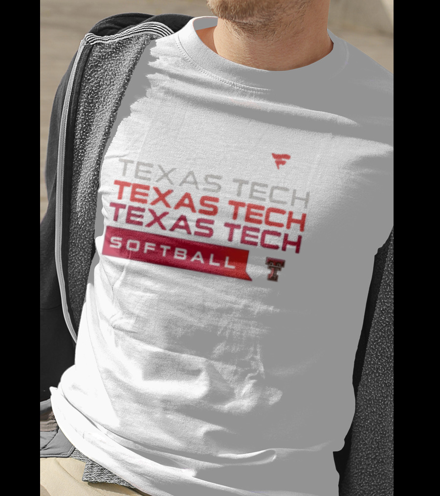 Texas Tech Red Raiders Softball Tri Blend College Hype T-Shirt