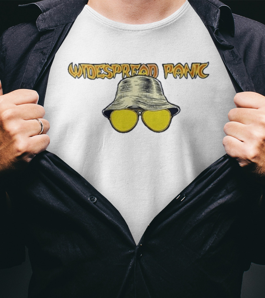 Widespread Panic Las Vegas NV Tour May 8 10 2026 Bucket Hat Yellow Glasses T-Shirt