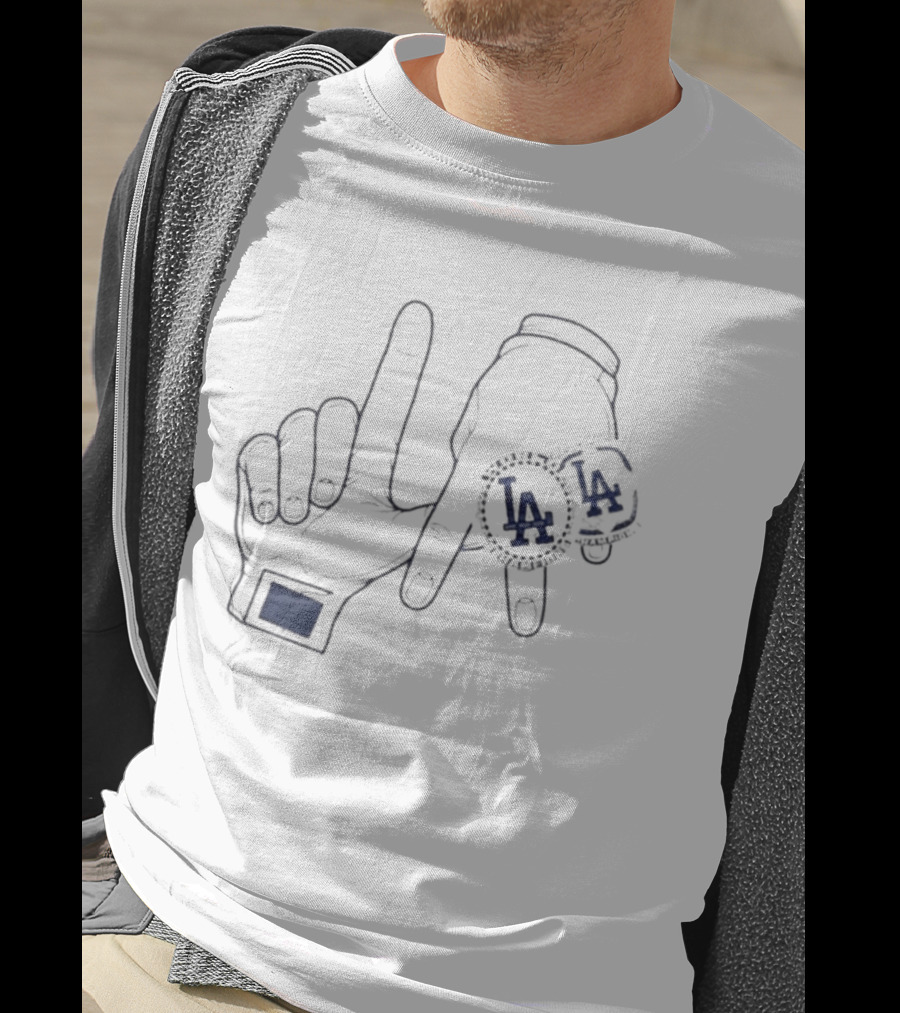 Dodgers Fans Knock Em Out Beat The Champs LA Rings T-Shirt