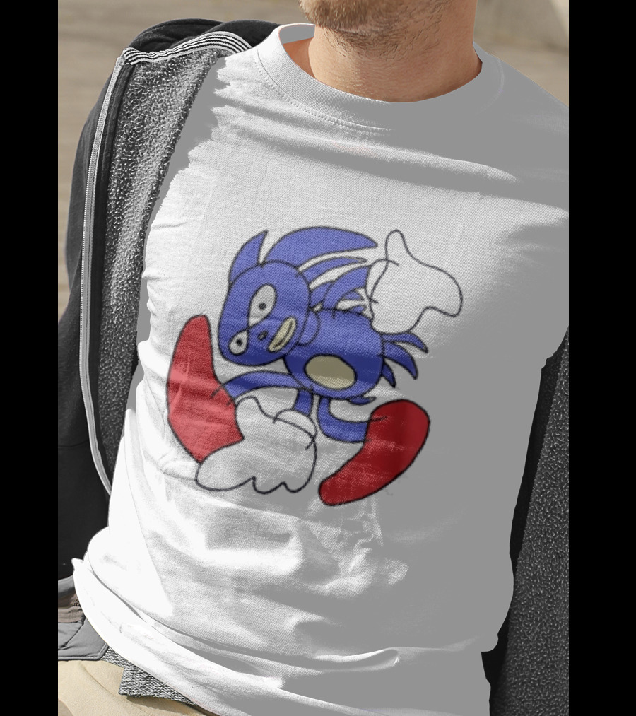 Sanic Hegehog Meme Sega T-Shirt