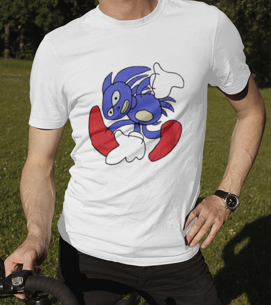 Sanic Hegehog Meme Sega T-Shirt