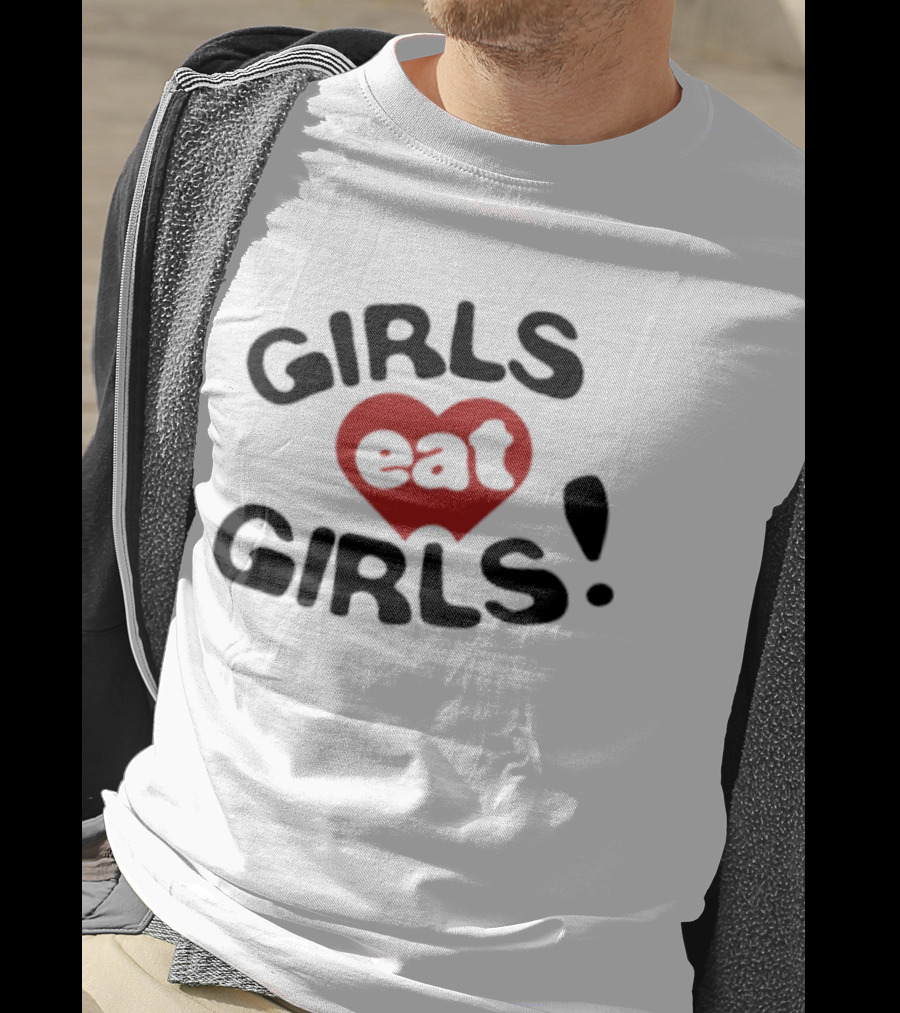GIRLS Eat GIRLS Heart T-Shirt