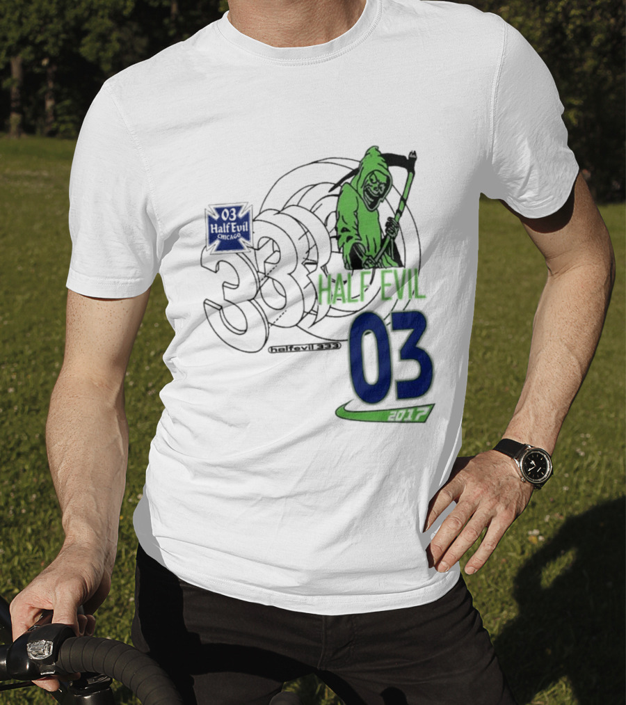 Halfevilco 333 Male Evil 03 Grim Reaper T-Shirt