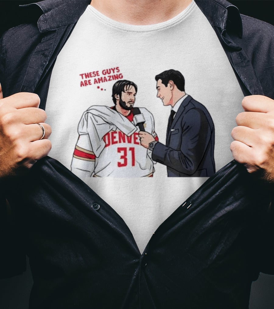 Johnny Hicks Interview Denver 31 Hockey Amazing T-Shirt