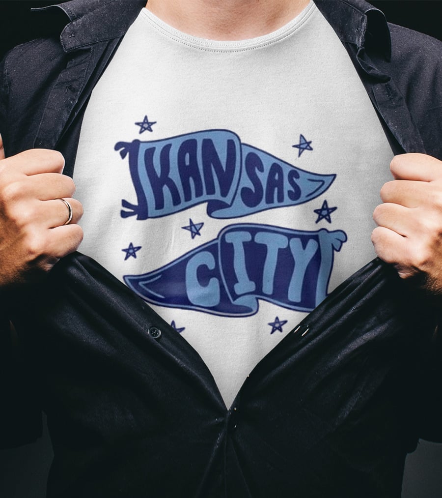 Kansas City Royals MLB Pennants Baseball Lover Kansas City T-Shirt