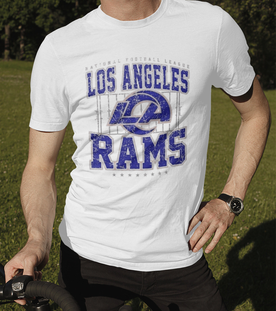National Football League Los Angeles Rams Distressed Starter T-Shirt