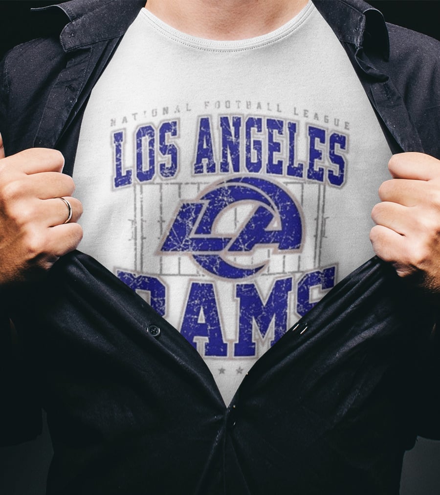 National Football League Los Angeles Rams Distressed Starter T-Shirt