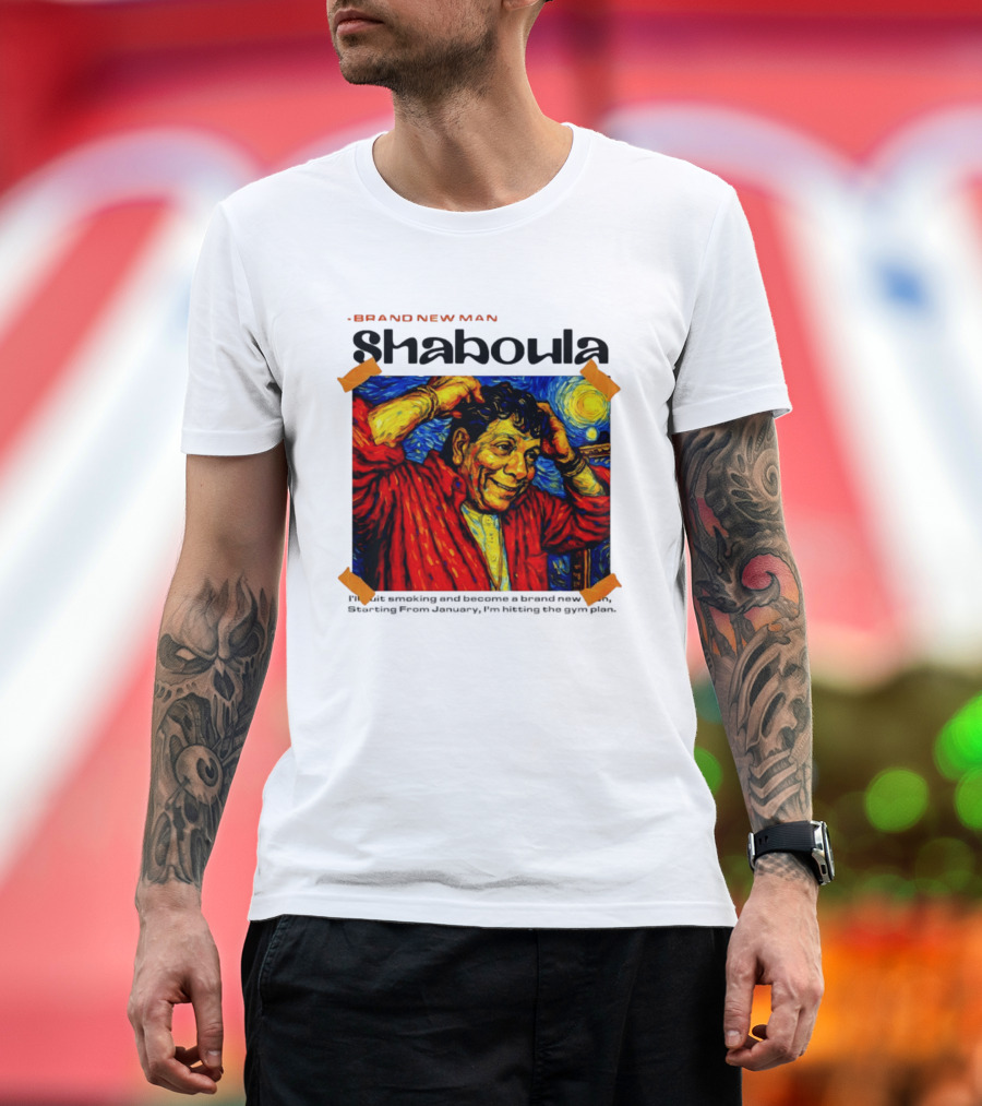 Van Gogh Style Shaboula Brand New Man T-Shirt