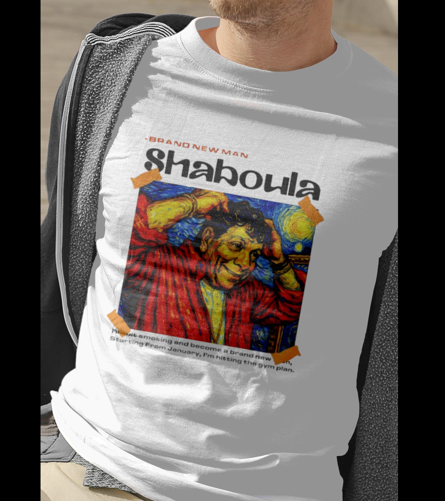 Van Gogh Style Shaboula Brand New Man T-Shirt