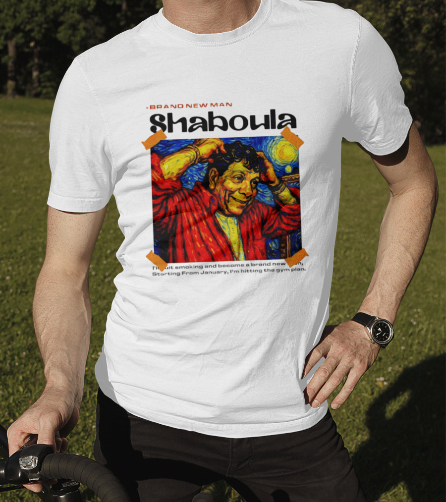 Van Gogh Style Shaboula Brand New Man T-Shirt