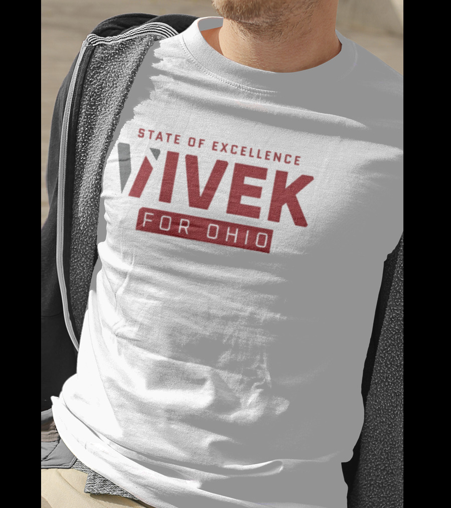 State Of Excellence Vivek For Ohio Garment Dyed T-Shirt