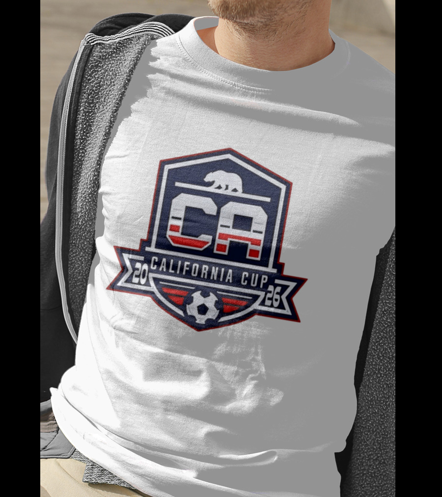 2026 California Cup Soccer CA Bear T-Shirt