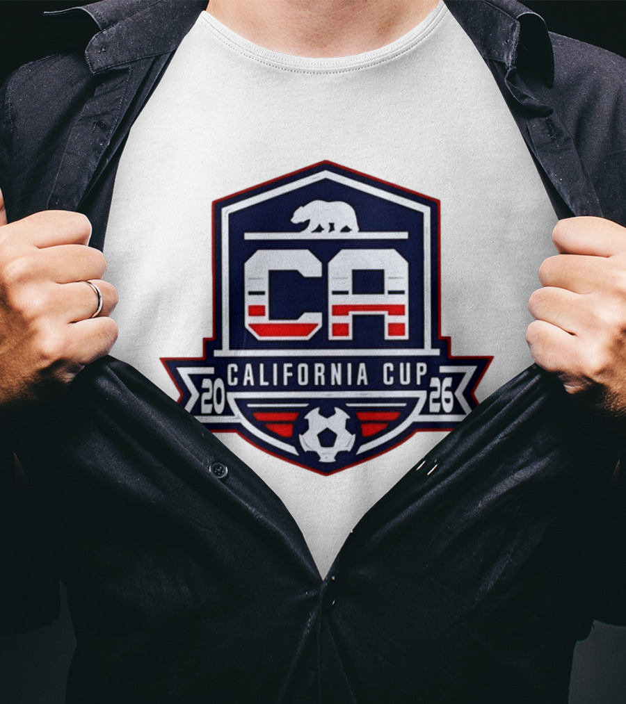 2026 California Cup Soccer CA Bear T-Shirt
