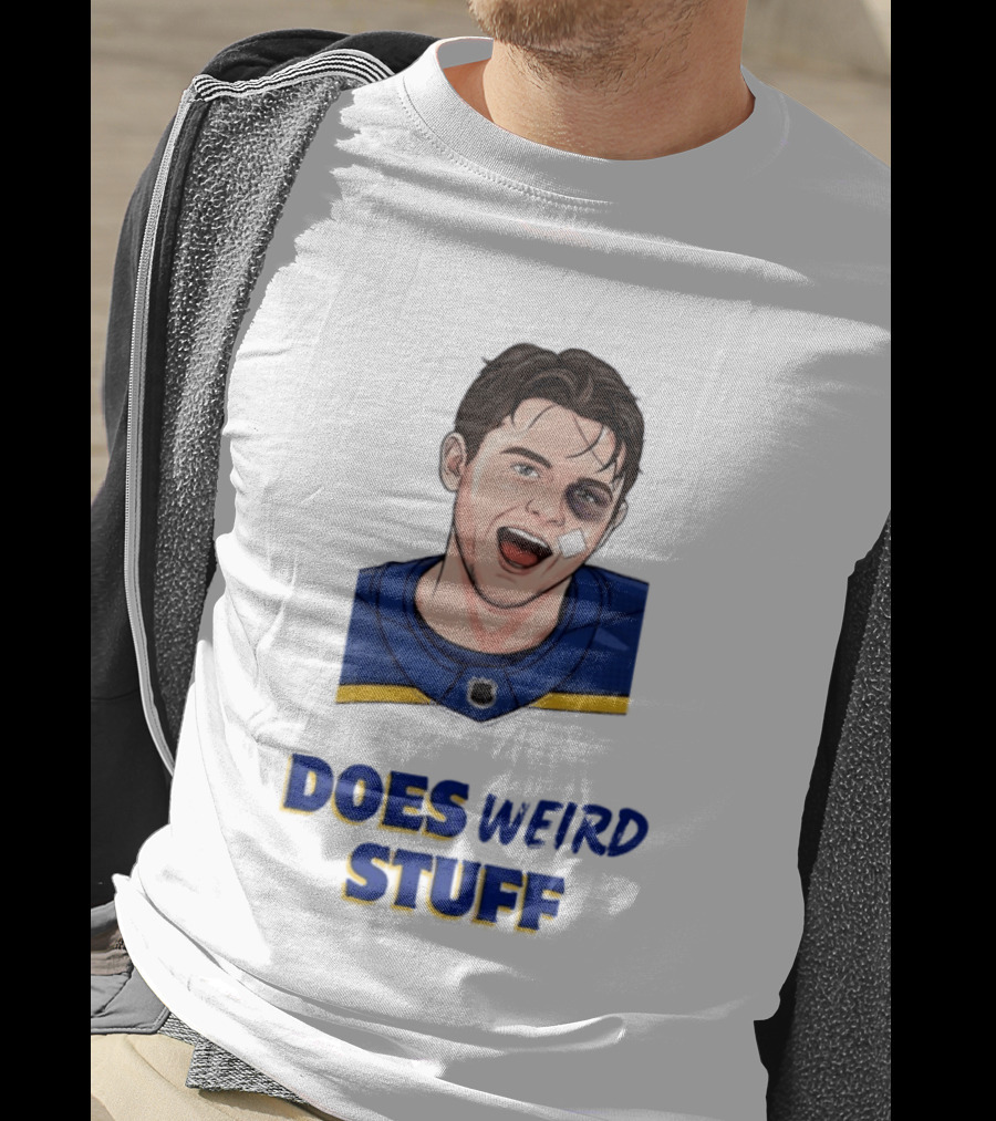 Jordan Binnington St. Louis Blues Does Weird Stuff T-Shirt