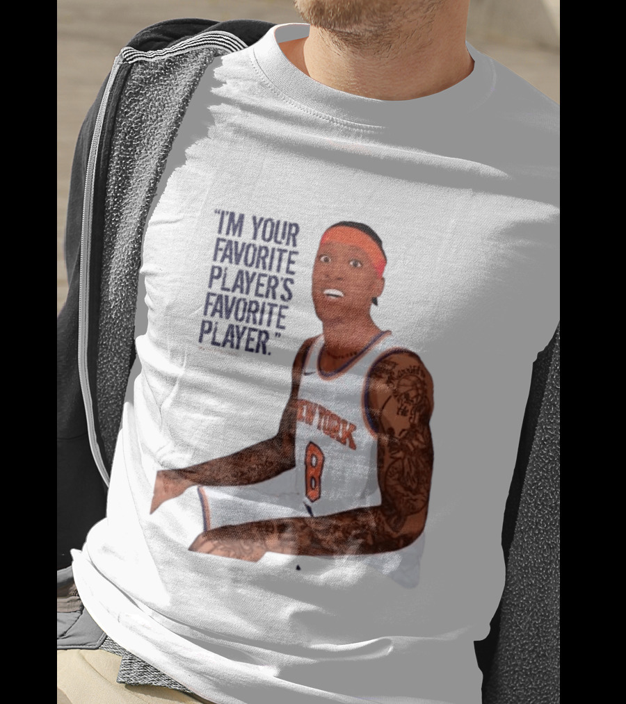 Michael Beasley I'm Your Favorite Player's Favorite Player New York Basketball 8 Tattoos T-Shirt