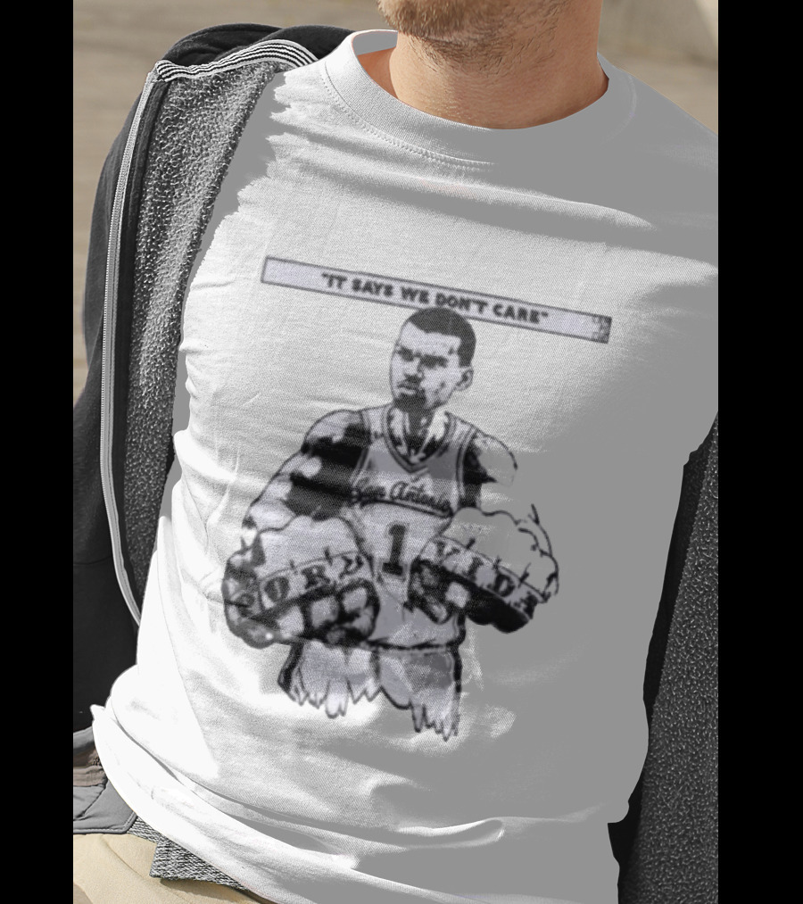 San Antonio Spurs Victor Wembanyama It Says We Don't Care Fory Vibe T-Shirt
