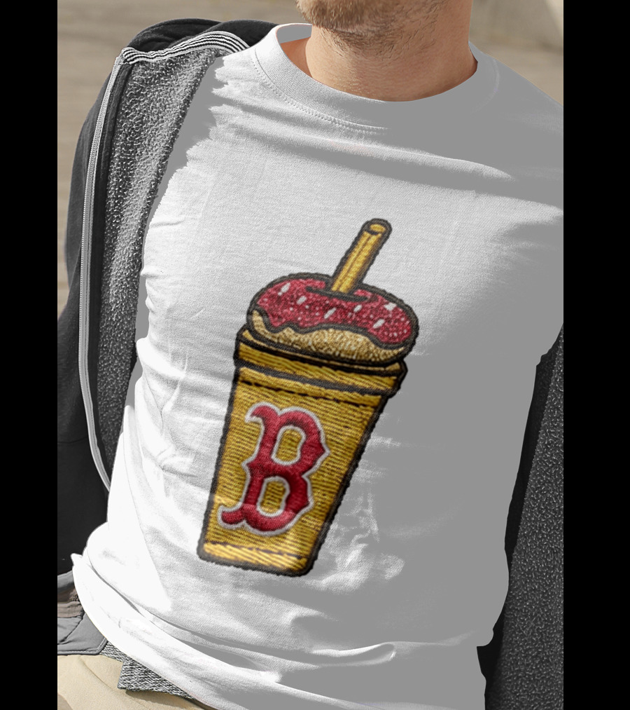 Red Sox Dunkin' Iced Coffee B Cap 2026 T-Shirt